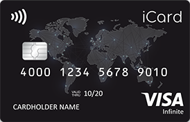 iCard tarjeta Visa Inifinite