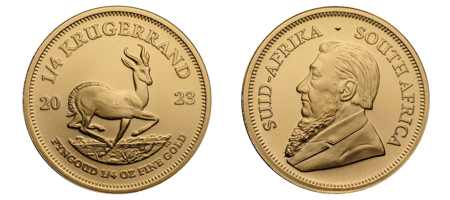 Moneda Krugerrand de Oro