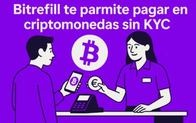 Bitrefill te permite pagar en criptomonedas sin KYC